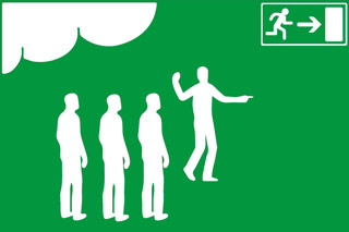 utrymningsledare - HLR experten - Illustration: Wasim Hentati tel. 070-2736853 utrymningsledare - HLR experten - Illustration: Wasim Hentati tel. 070-2736853