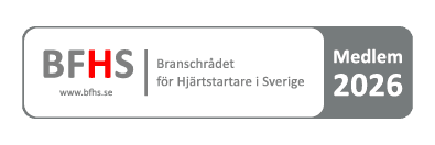Stolt medlem i Branschrådet för Hjärtstartare i Sverige