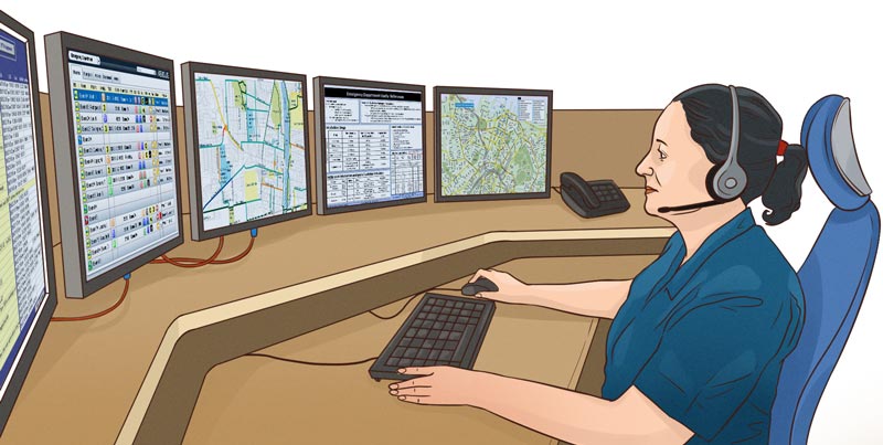 SOS alarm, larma 112